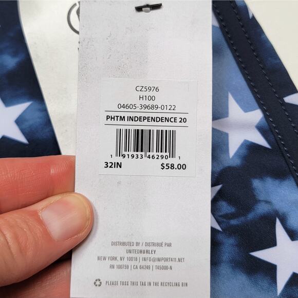 NWT Hurley Phantom Independence Boardshorts - Picture 6 of 6